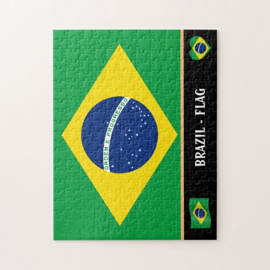 ブラジル国旗・ブラジル国/ブラジル ジグソーパズル (縦)