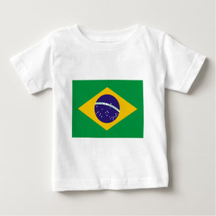 ブラジル国旗 ベビーTシャツ