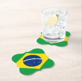 ブラジル国旗 ペーパーコースター (インサイチュ)