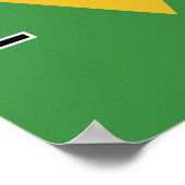 ブラジル国旗 ポスター (角)