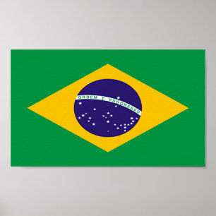 ブラジル国旗 ポスター