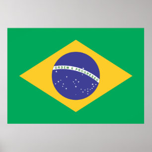 ブラジル国旗 ポスター