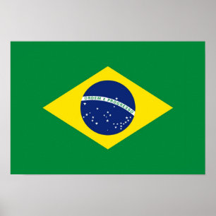 ブラジル国旗 ポスター