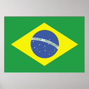 ブラジル国旗 ポスター