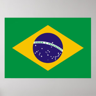 ブラジル国旗 ポスター