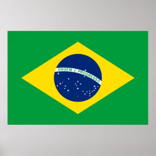 ブラジル国旗 ポスター