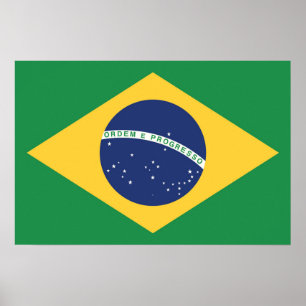 ブラジル国旗 ポスター