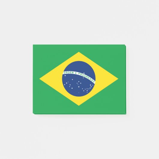 ブラジル国旗 ポストイット (正面)