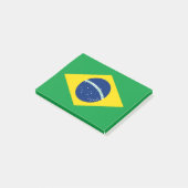 ブラジル国旗 ポストイット (アングル)