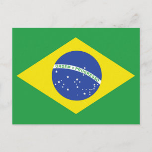ブラジル国旗 ポストカード