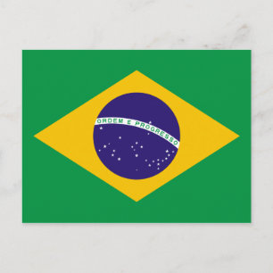 ブラジル国旗 ポストカード