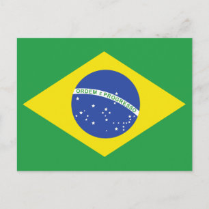 ブラジル国旗 ポストカード