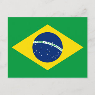 ブラジル国旗 ポストカード