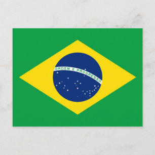 ブラジル国旗 ポストカード