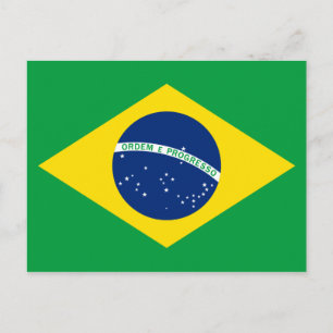 ブラジル国旗 ポストカード