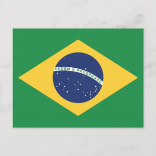 ブラジル国旗 ポストカード