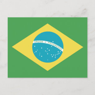ブラジル国旗 ポストカード