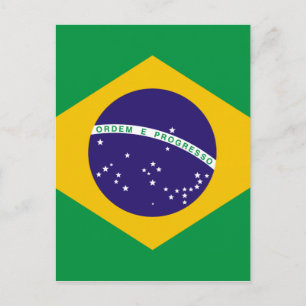 ブラジル国旗 ポストカード