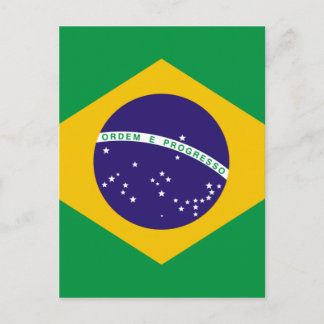 ブラジル国旗 ポストカード