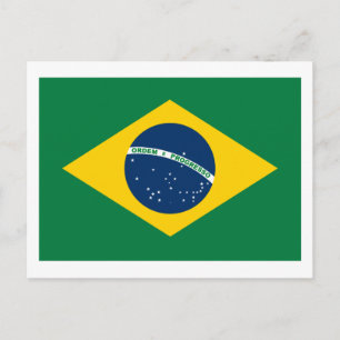ブラジル国旗 ポストカード