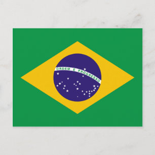 ブラジル国旗 ポストカード
