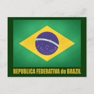 ブラジル国旗 ポストカード