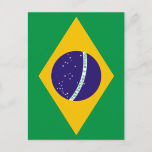 ブラジル国旗 ポストカード