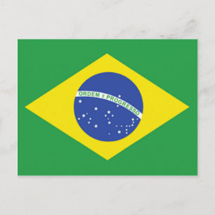 ブラジル国旗 ポストカード