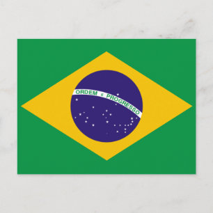 ブラジル国旗 ポストカード