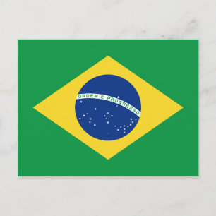 ブラジル国旗 ポストカード