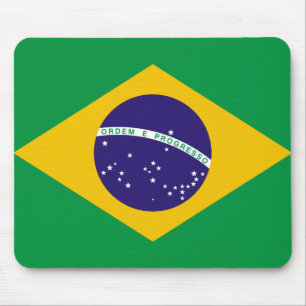 ブラジル国旗 マウスパッド