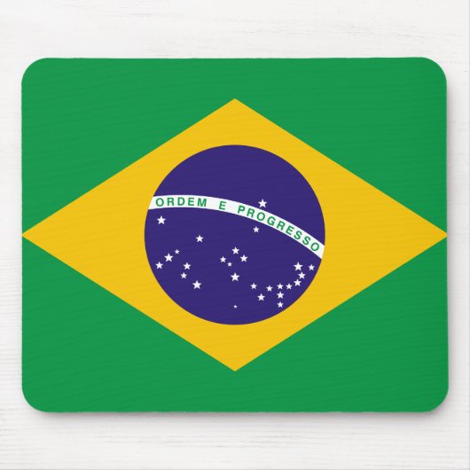 ブラジル国旗 マウスパッド (正面)