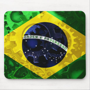 ブラジル国旗 マウスパッド