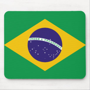 ブラジル国旗 マウスパッド