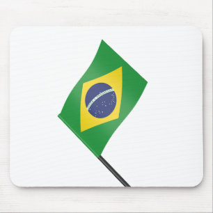 ブラジル国旗 マウスパッド
