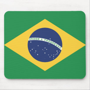 ブラジル国旗 マウスパッド