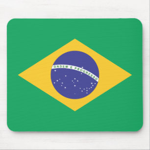 ブラジル国旗 マウスパッド