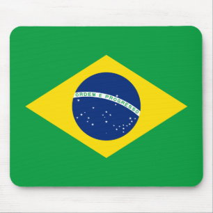 ブラジル国旗 マウスパッド