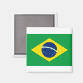 ブラジル国旗 マグネット (正面/裏面)