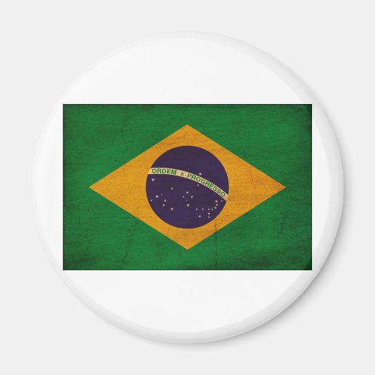ブラジル国旗 マグネット (正面)