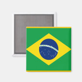 ブラジル国旗 マグネット (正面/裏面)