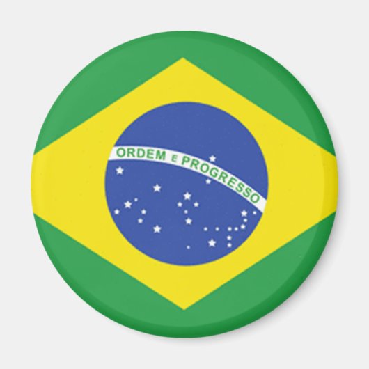 ブラジル国旗 マグネット (正面)