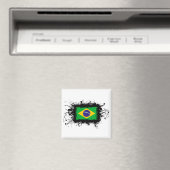 ブラジル国旗 マグネット (インサイチュ (食洗機))