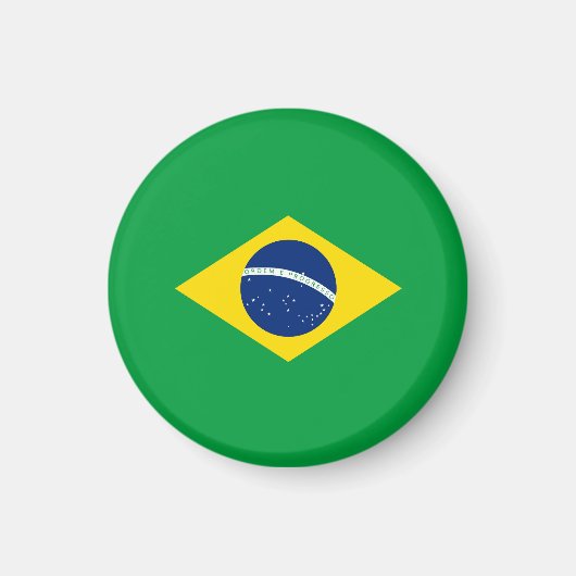 ブラジル国旗 マグネット (正面)