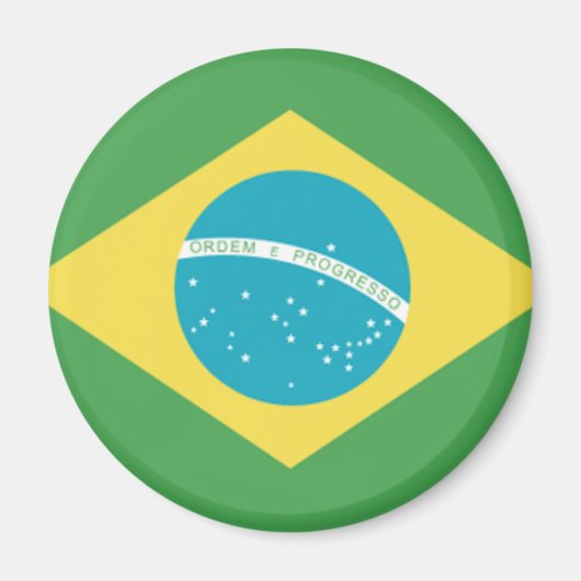 ブラジル国旗 マグネット (正面)