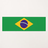 ブラジル国旗 ヨガマット (正面(横))
