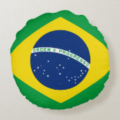 ブラジル国旗 ラウンドクッション (裏面)