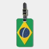 ブラジル国旗 ラゲッジタグ (正面縦)