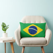 ブラジル国旗 ランバークッション (椅子)