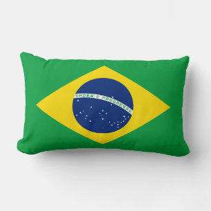 ブラジル国旗 ランバークッション